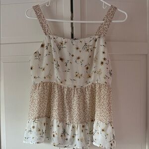 Floral Print Women's Top